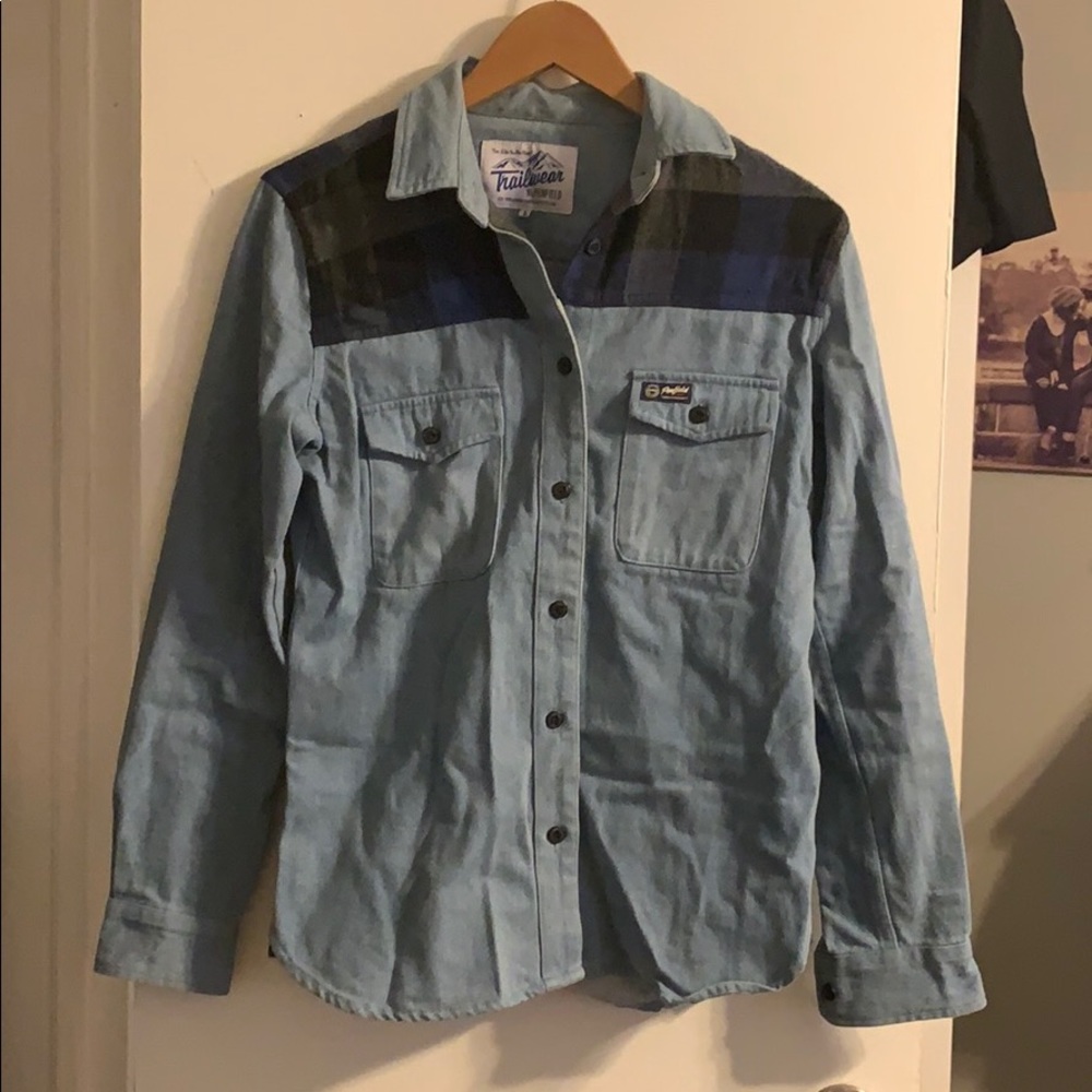 Penfield denim flannel button down